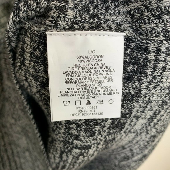 Vince Camuto Men's Knit Cotton Blend Quarter Zip - Picture 4 of 8